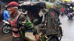 Gaya Abdul, Penarik Becak Legendaris