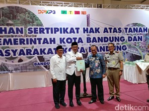 Sertifikat Tanah yang Disekolahkan Warga Bandung Capai Rp 20 T