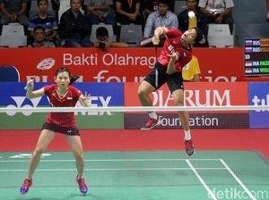 Lolos Babak Kedua, Ricky/Debby Akui Belum Dapat Ritme Permainan
