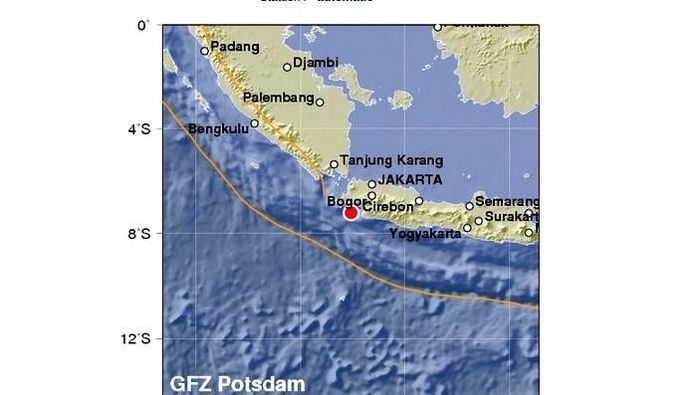 Foto: Gempa di Banten Selasa (23/1/2018) Foto: Gempa di Banten Selasa (23/1/2018)