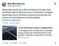 Twitter Mike Bloomberg