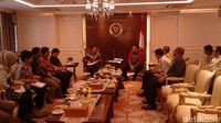 Suasana pertemuan Bamsoet dengan pihak Komnas HAM