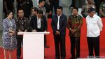 Ekspresi Semringah Jokowi saat Resmikan Istora Senayan