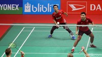 Ahsan, yang baru digabungkan dengan Angga pada turnamen ini, mengakui lebih banyak melakukan persiapan dengan Hendra Setiawan ketimbang Angga.