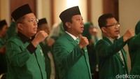 Rakornas dipimpin oleh Ketua Umum PPP Romahurmuziy.