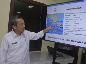 BMKG Cek Dentuman di Sukabumi, Sumbernya Masih Misterius
