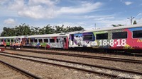 Anjloknya kereta Argo Parahyangan jurusan Jakarta - Bandung tersebut terjadi pagi tadi, Rabu (24/1/2018) pukul 08.39 WIB. Kereta anjlok di Stasiun Bandung.