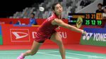 Pukulan-pukulan Ying Kalahkan Michelle Li