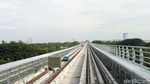 Pemasangan Eskalator di Sejumlah Stasiun LRT Palembang