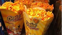 Cheetos popcorn ini terlihat sangat mengugah selera. Jadi pengen makan cheetos popcorn nih. Foto: Instagram @boywilliam17