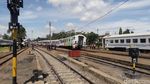 Miring, Ini Penampakan Kereta Argo Parahyangan yang Anjlok di Bandung