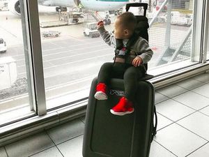 Foto: Koper yang Juga Bisa jadi Stroller