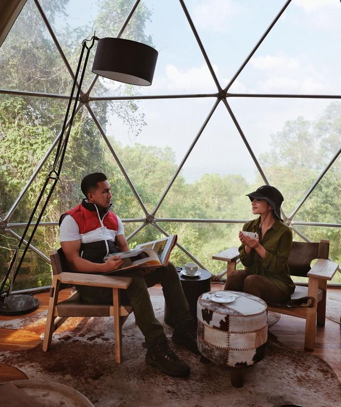 Foto: Liburan Eksotis Nikita Willy Bareng Pacar di Afrika