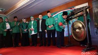 Partai Persatuan Pembangunan (PPP) dapat nomor urut 10. PPP menilai angka 10 adalah sempurna. (Foto: Grandyos Zafna)