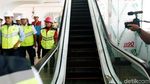 Pemasangan Eskalator di Sejumlah Stasiun LRT Palembang