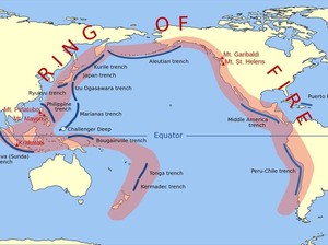 Mengenal Pacific Ring of Fire: Daftar Negara hingga Peta Jalurnya