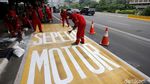 Foto: Before After, Motor Melintas Sudirman-Thamrin