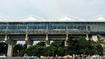 Pemasangan Eskalator di Sejumlah Stasiun LRT Palembang