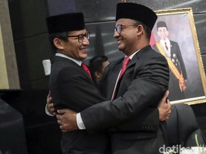 Beda Sikap Anies-Sandi soal Dirut Dharma Jaya yang Ingin Mundur