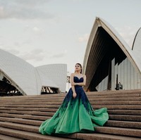 Seolah-olah tak cukup melakukan pemotretan untuk ulang tahunnya di Malacanang, Isabelle juga melakukan pemotreta di Australia.  Foto: Instagram