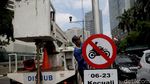 Foto: Before After, Motor Melintas Sudirman-Thamrin