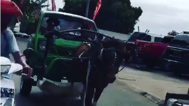 Ada Trungtung Ditarik Kuda, Polisi Bilang Keren