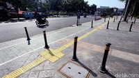 Beginilah suasana nyamannya trotoar di kawasan Jatinegara, Jakarta Timur, (20/11/2017) lalu.