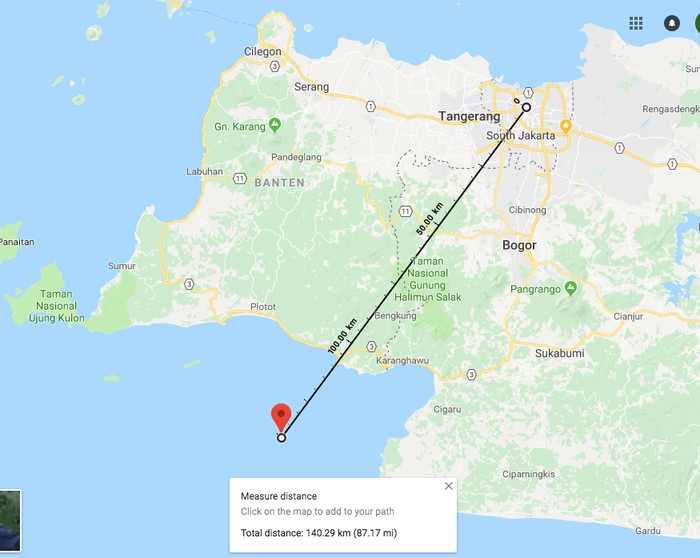 Berjarak 140 Km Dari Jakarta Ini Lokasi Episentrum Gempa Hari Ini