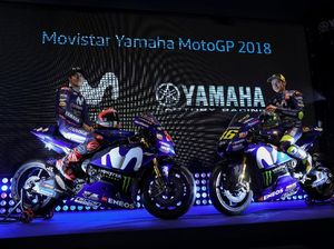 Yamaha Pamer Tunggangan Baru Rossi dan Vinales