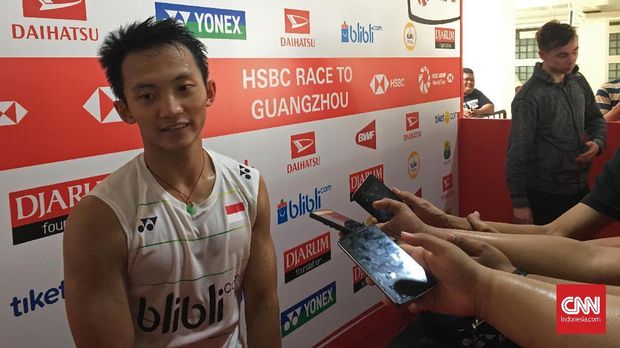 Ihsan Maulana Mustofa harus termotivasi oleh sukses Anthony Ginting di awal tahun.