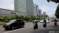 Mengetahui hal tersebut, sejumlah pemotor langsung tancap gas. Agung Pambudhy/detikcom.