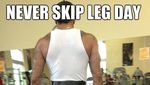 Kocak! Meme Skip Leg Day Jadi Pengingat Olahraga Tak Boleh Tanggung