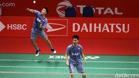 The Minions, julukan Kevin/Marcus, kompak menyebut menang karena beruntung saja.