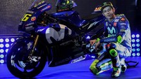 Di musim 2017, Rossi hanya finis kelima yang menjadi posisi terburuk dia selama memperkuat Yamaha. Juara dunia sembilan kali itu bahkan hanya bisa memenangi satu seri dan lima kali finis podium dalam 17 balapan. Foto: Susana Vera/Reuters