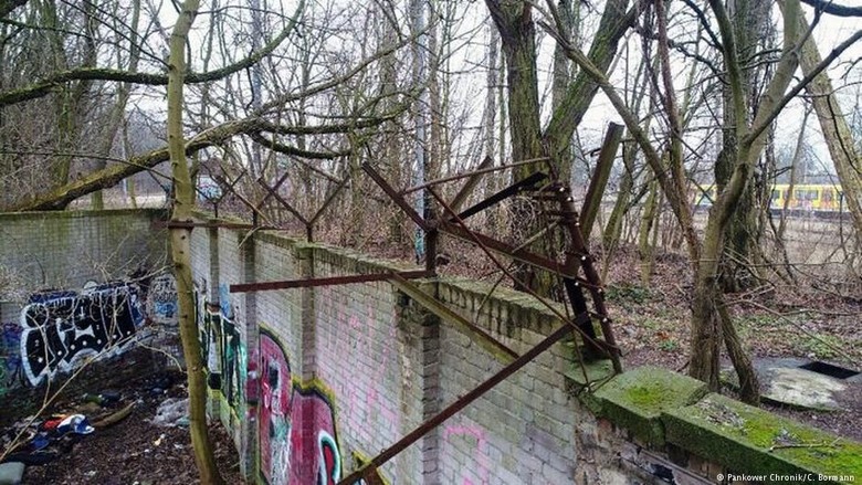 Pria Jerman Temukan Peninggalan Tembok Berlin Pria Jerman Temukan Peninggalan Tembok Berlin
