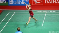 Ia menang 21-10,21-15 atas Line Hojmark Kjaersfeldt.