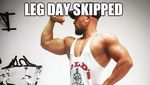 Kocak! Meme Skip Leg Day Jadi Pengingat Olahraga Tak Boleh Tanggung