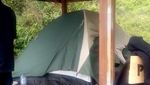 Tenda-tenda di Dalam Pos Pendakian yang Sempat Bikin Heboh