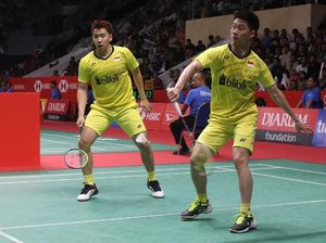 Kalahkan Hendra/Rian, The Minions Kompak Bilang Beruntung