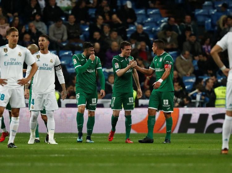 Madrid Dipermalukan Leganes di Santiago Bernabeu