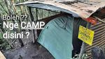 Tenda-tenda di Dalam Pos Pendakian yang Sempat Bikin Heboh