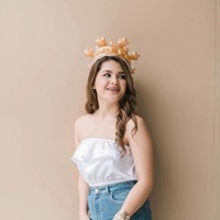 Tampil sehari-hari Isabelle pun tampak memesona dengan wajah cantiknya. Foto: Instagram