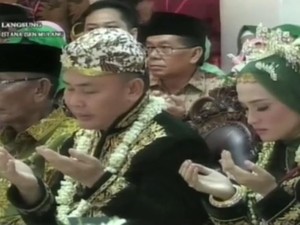 JK Hingga Mega Hadiri Pernikahan Gubernur Kalteng dengan Yulistra Ivo