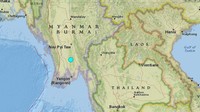 Wilayah Pyu, Myanmar diguncang gempa bumi berkekuatan 6 SR. Foto: dok. USGS.gov