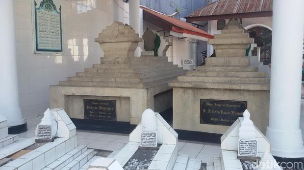 Makam Pangeran Diponegoro di Makassar, Kamis (25/1/2018).