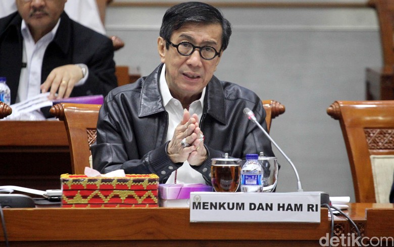 Jokowi Tak Mau Teken UU MD3, Maki: Menkumham Gagal Emban Tugas Jokowi Tak Mau Teken UU MD3, Maki: Menkumham Gagal Emban Tugas