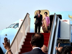 Tiba di New Delhi, Jokowi Langsung Menuju Jamuan Presiden India