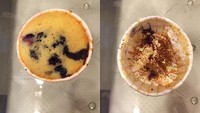 Walau banyak kue enak yang dijual di toko kue, menurutnya rasa kue buatan istrinya ini punya rasa enak yang beda. Ujung-ujungnya Wisnu gombalin Shireen dengan menulis DIBIKIN DENGAN CINTA DAN DIMAKAN OLEH ORANG YANG MENCINTAINYA. Love U istriku, Mkasih ya kue nya ??????, di akun instagram pribadinya. Foto: Instagram Teuku Wisnu
