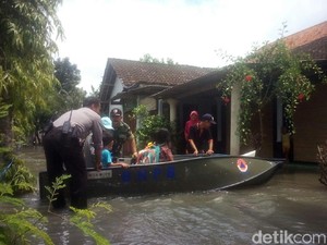 Banjir Masih Menggenang, Pemkot Kediri Segera Normalisasi Sungai