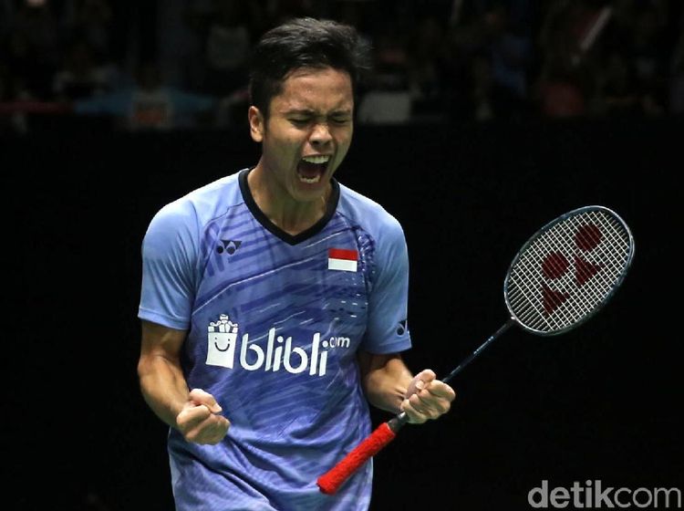 Anthony Ginting Lolos ke Semifinal Indonesia Masters 2018